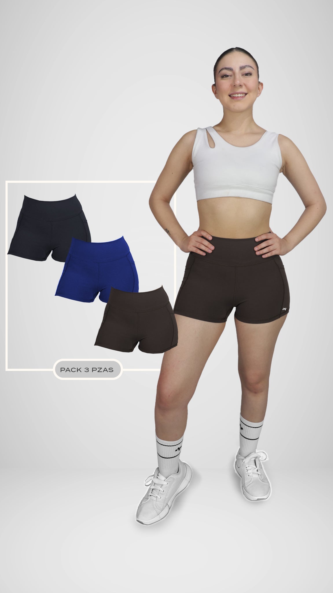 3-Pack Flow | Short Deportivo