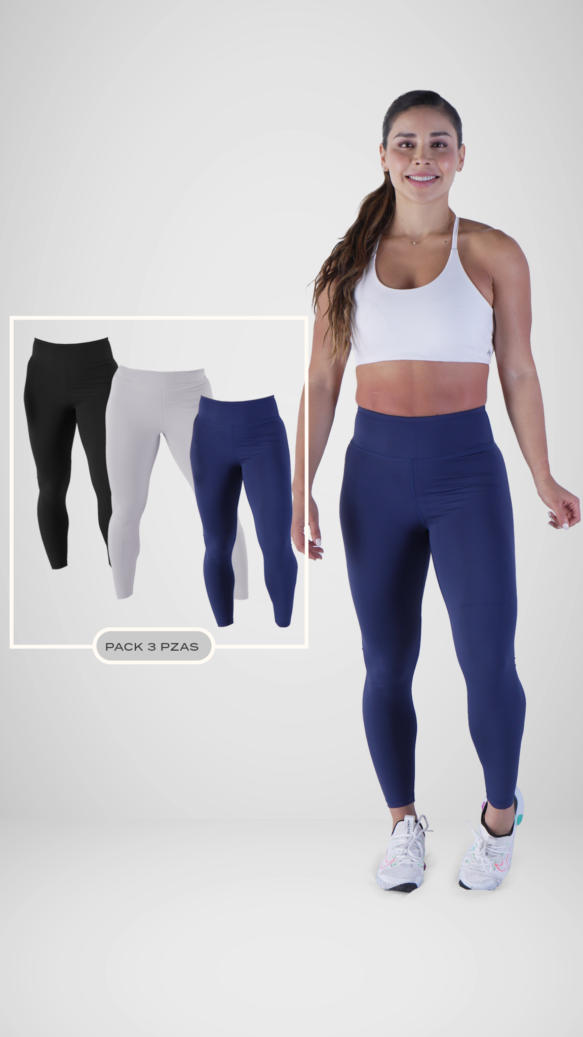 3-Pack Basic | Legging Deportivo