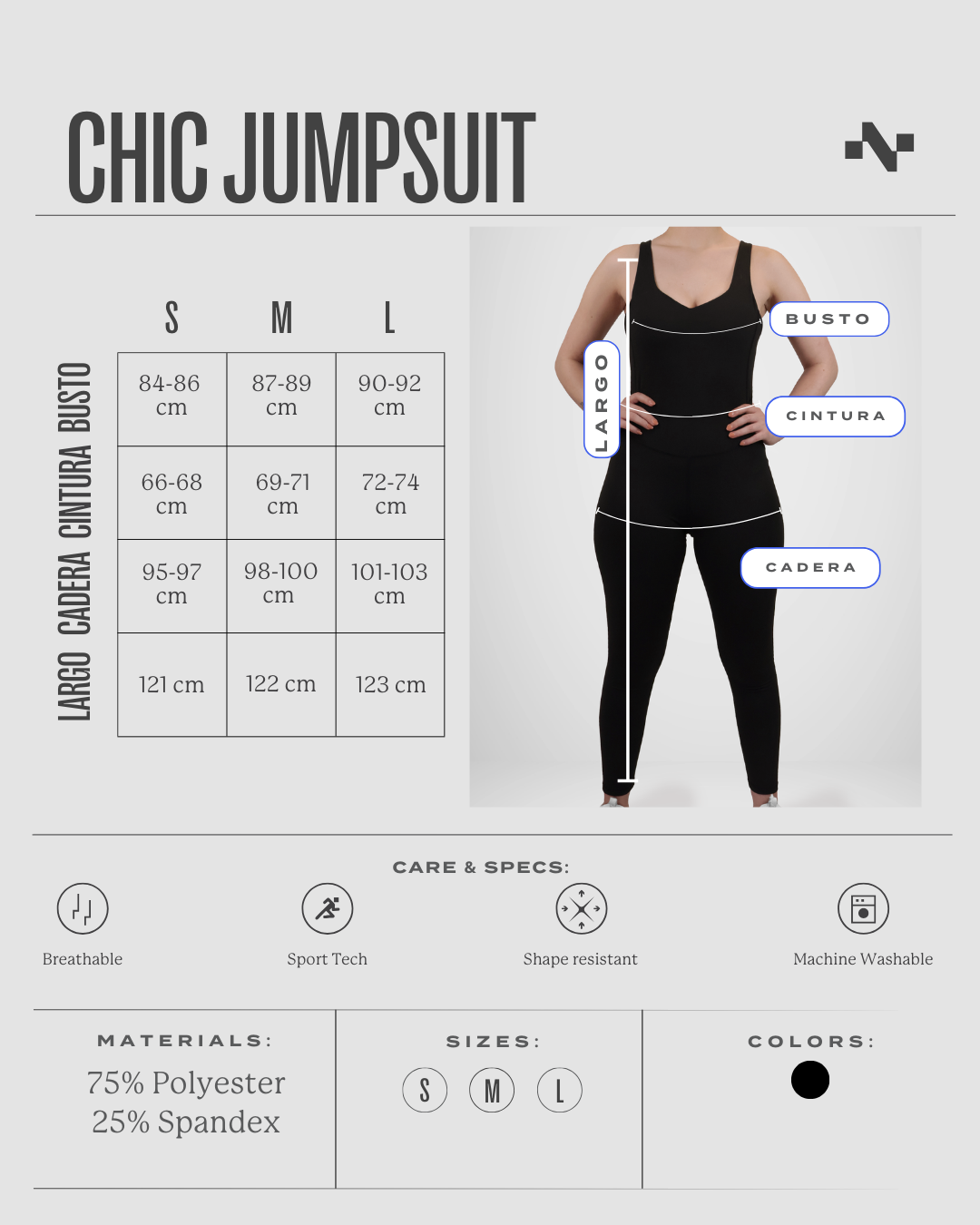 Chic | Jumpsuit Deportivo