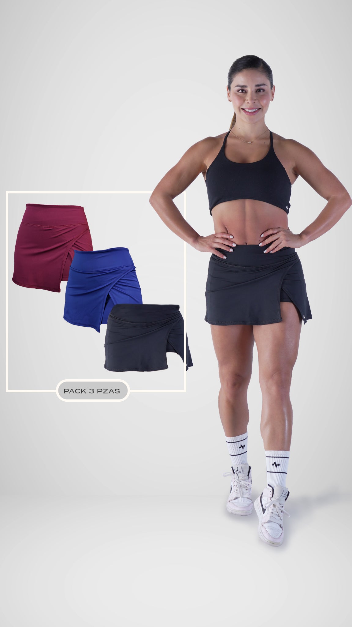 3-Pack Vinew 2.0 | Falda Deportiva